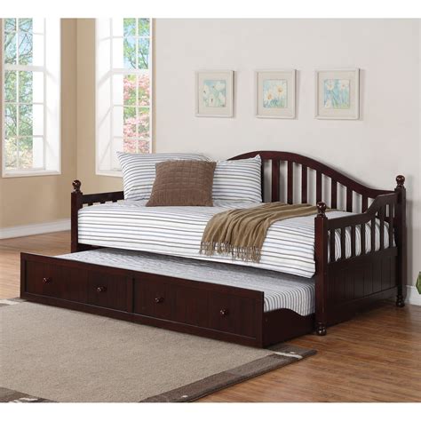 trundle bed home depot|daybeds with trundle for sale.